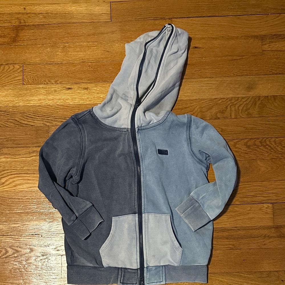 Kith Blue and Gray Hoodie